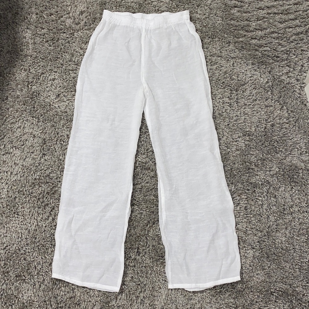 Light bathing suit cover up pants